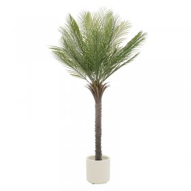 Künstliche Palme 150 cm Tropische Kunstpalme im Topf ML-Design