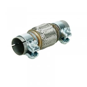 Universal Flexrohr 50x100 mm mit 2 Schellen aus Edelstahl