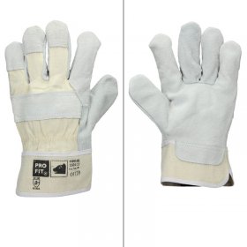 Handschuhe Rindspaltleder Natur 1 Paar XXL