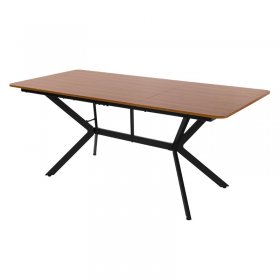 Esstisch aus Holz 180x80x75 cm Dunkelbraun Esszimmertisch für 6 Personen ML-Design Esstisch aus Holz 180x80x75 cm Dunkelbraun Esszimmertisch für 6 Personen ML-Design