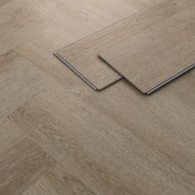 PVC Vinylboden Bodenbelag Set à 20 Dielen 4,2mm für 1,56m² mit Klick-System Fischgräte Eiche dunkel ML-Design