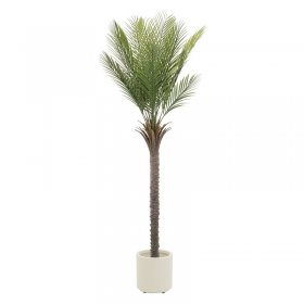 Künstliche Palme 180 cm Tropische Kunstpalme im Topf ML-Design