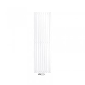 Badheizkörper 480x1600 mm Weiß mit Universale Anschlussgarnitur