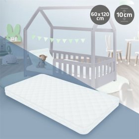 Kindermatratze 120x60x10 cm aus Kaltschaum ML-Design