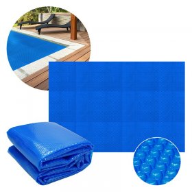 Pool Solarfolie rechteckig 700x400 cm Blau, Pool Solarabdeckplane 400µm, Solarplane Solarabdeckung zuschneidbar, Poolabdeckung