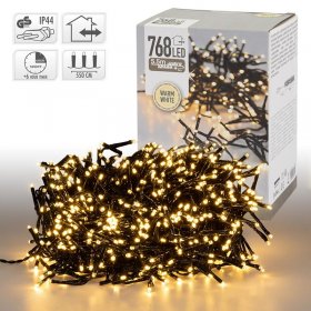 LED Lichterkette 5,5m warmweiß mit 768 LEDs