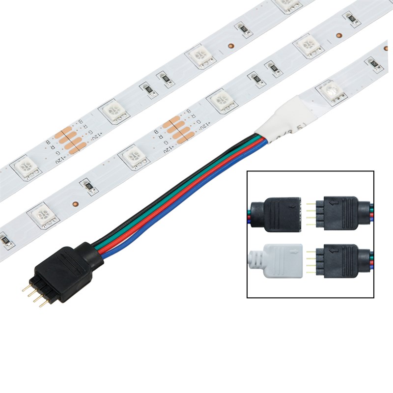 LED-Streifen 6 m RGB wasserfest - 60 LED pro Meter