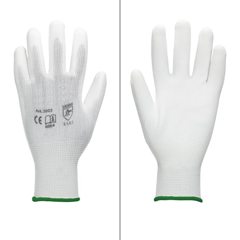 Montagehandschuhe Weiß Größe 11 / XXL