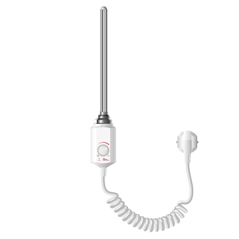 Heizstab 1200W Weiß mit Thermostat für Badheizkörper LuxeBath Heizstab 1200W Weiß mit Thermostat für Badheizkörper LuxeBath