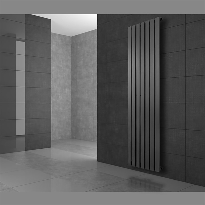 Badheizkörper Mittelanschluss 480x1800 mm Anthrazit mit Boden Anschlussgarnitur LuxeBath Badheizkörper Mittelanschluss 480x1800 mm Anthrazit mit Boden Anschlussgarnitur LuxeBath