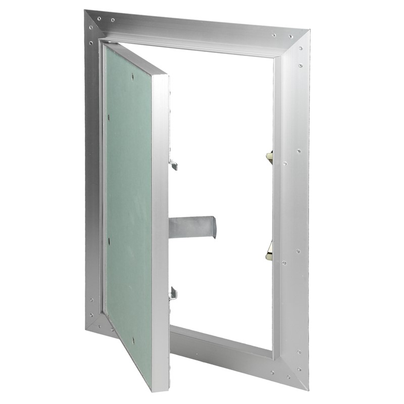Revisionsklappe GK-Einlage 200x300 mm mit Rahmen aus Aluminium Revisionsklappe GK-Einlage 200x300 mm mit Rahmen aus Aluminium