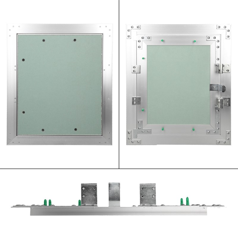 Revisionsklappe GK-Einlage 250x300 mm mit Rahmen aus Aluminium
