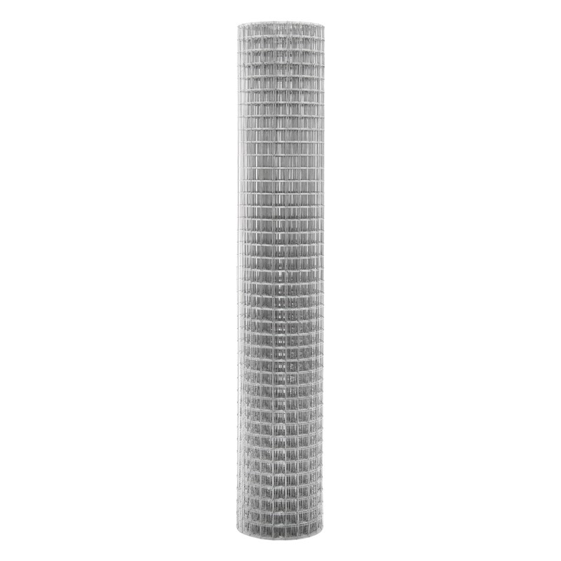 Volierendraht Silber aus verzinktem Stahl 1x10m Drahtstärke 1,05mm Maschenweite 25x25mm