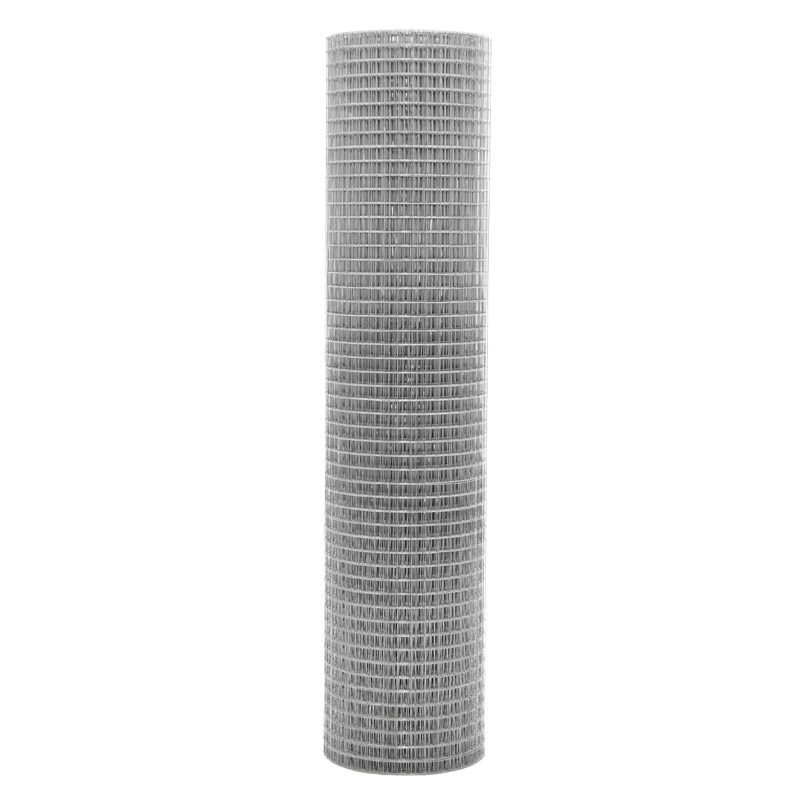 Volierendraht Silber aus verzinktem Stahl 1x25m Drahtstärke 1,2mm Maschenweite 25x25mm