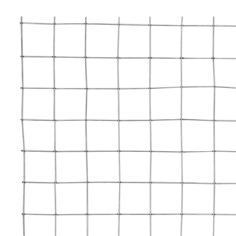Volierendraht Silber aus verzinktem Stahl 1x25m Drahtstärke 1,2mm Maschenweite 25x25mm