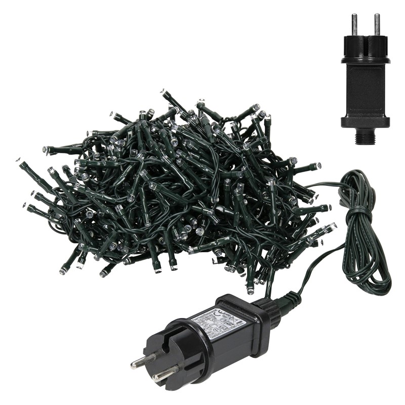 LED Lichtervorhang 6 m IP44 LED Birnen