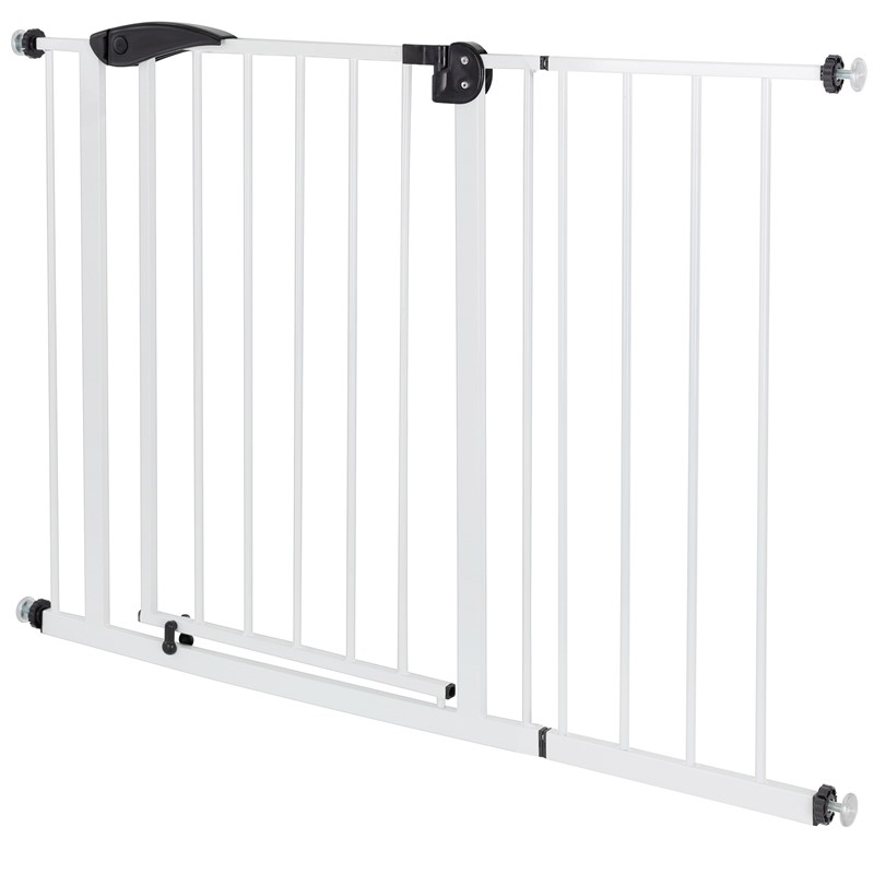 Türschutzgitter Weiß 105-115 cm aus Metall Türschutzgitter Weiß 105-115 cm aus Metall