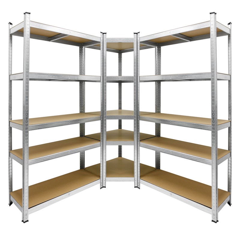 Regalsystem 3er Set belastbar bis 750 kg aus Holz und Metall Regalsystem 3er Set belastbar bis 750 kg aus Holz und Metall