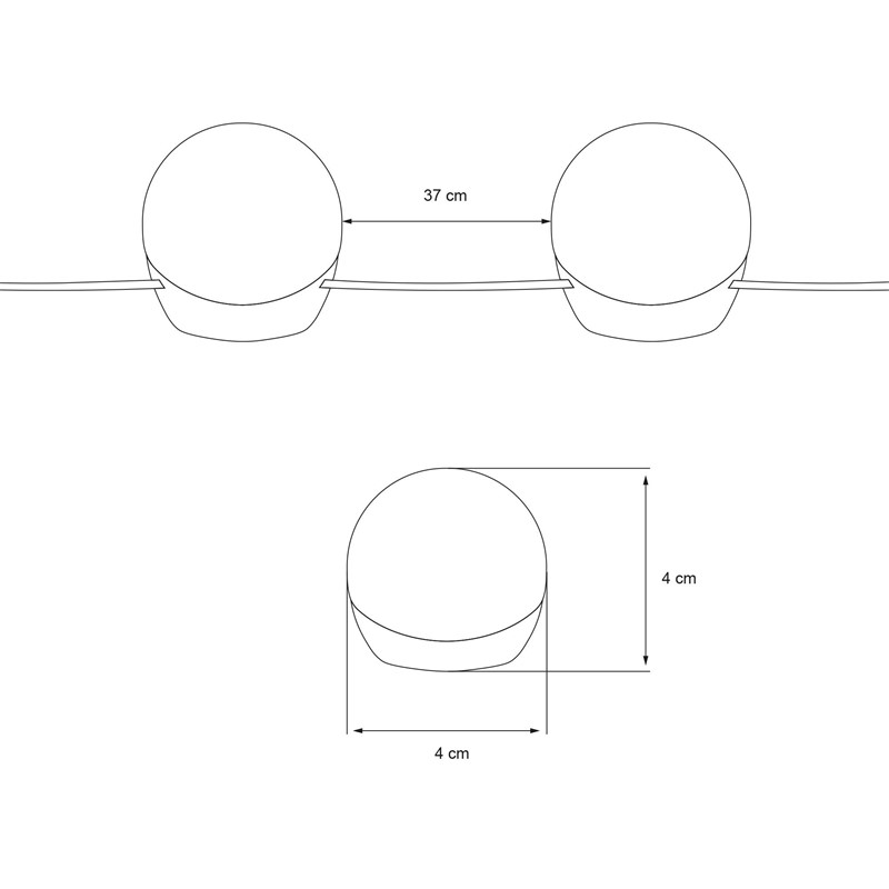 Schminktisch Frisiertisch 80x40x140 cm in Weiß mit LED-Beleuchtung, Spiegel, 2 Schubladen & Hocker ML-Design
