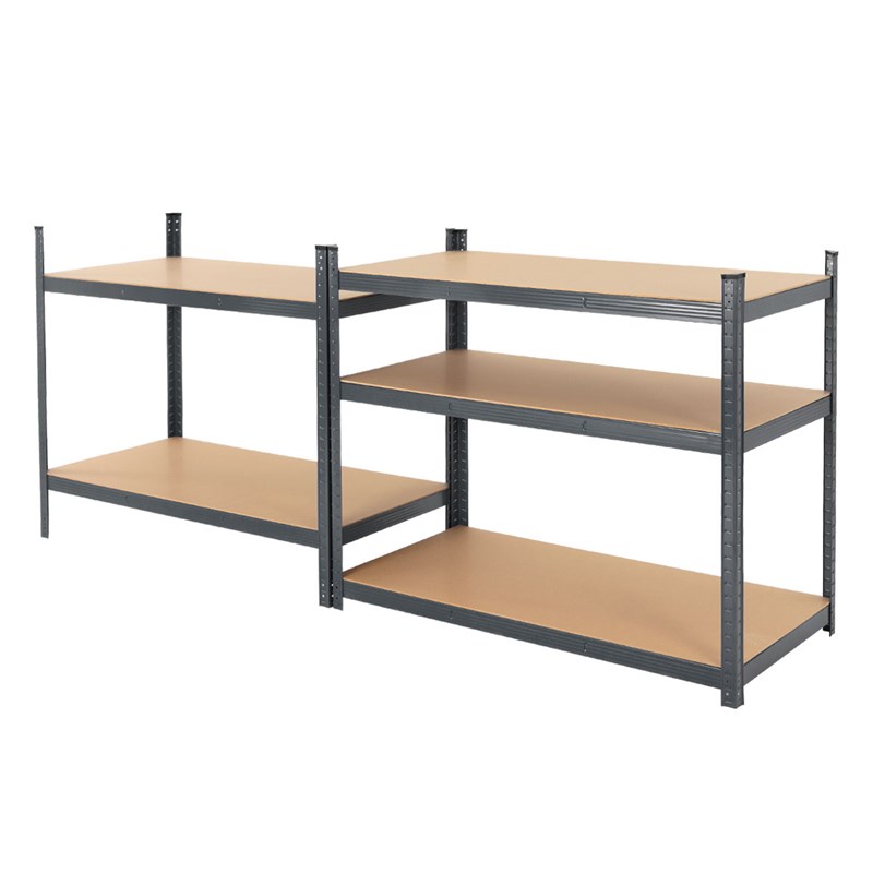 Werkstattregal 200x100x60 cm Anthrazit aus Metall