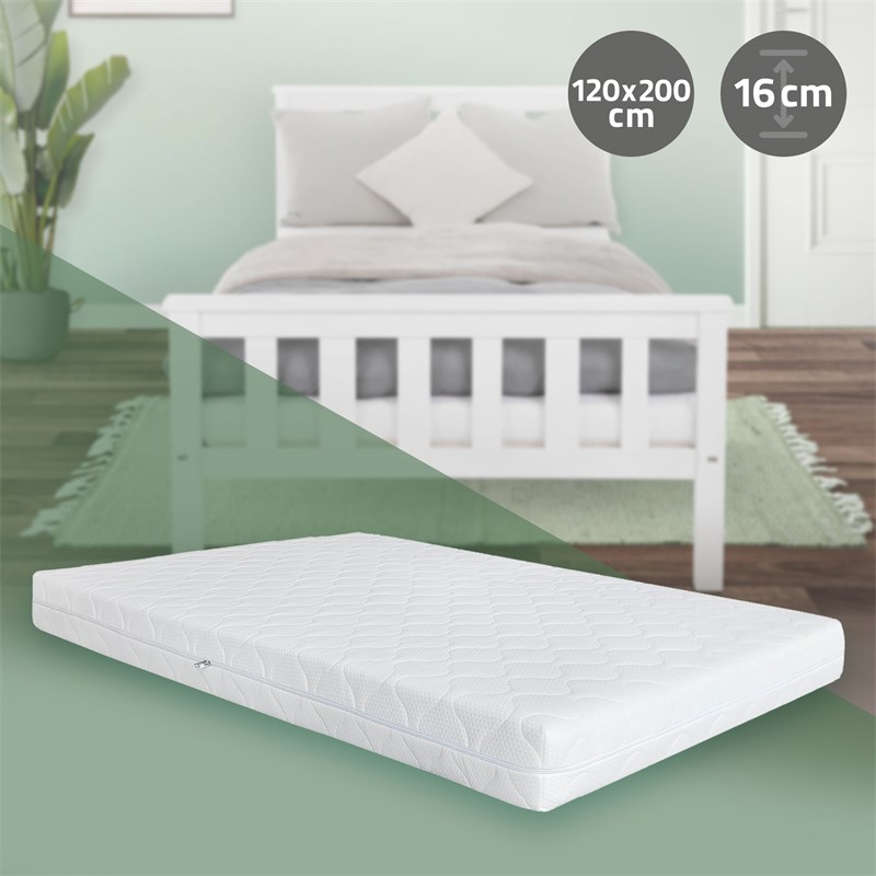 Matratze 120x200x16 cm aus Kaltschaum ML-Design Matratze 120x200x16 cm aus Kaltschaum ML-Design