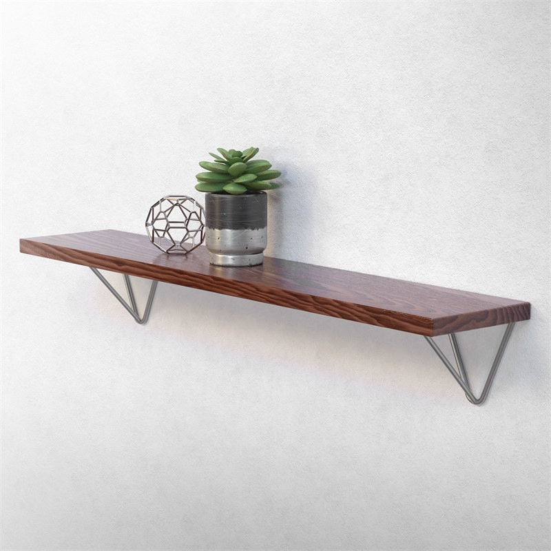 Wandkonsole Regalhalterung 2er Set 160 x 155 x 170 mm Grau aus Stahl ML-Design Wandkonsole Regalhalterung 2er Set 160 x 155 x 170 mm Grau aus Stahl ML-Design