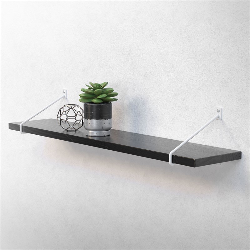 Wandkonsole Regalhalterung 2er Set 220 x 180 mm Weiß aus Stahl ML-Design Wandkonsole Regalhalterung 2er Set 220 x 180 mm Weiß aus Stahl ML-Design