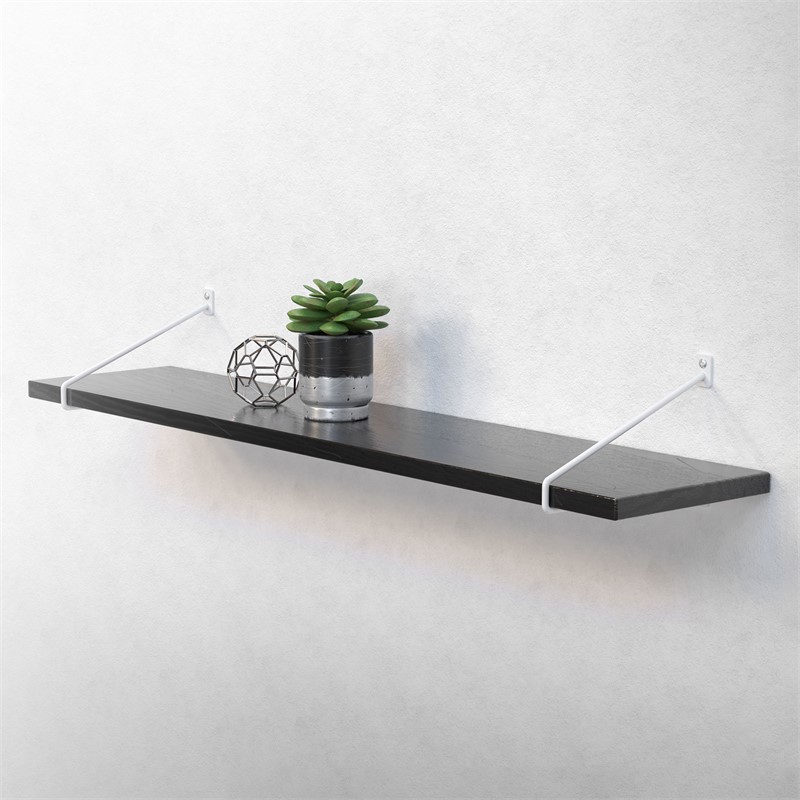 Wandkonsole Regalhalterung 2er Set 265 x 180 mm Weiß aus Stahl ML-Design Wandkonsole Regalhalterung 2er Set 265 x 180 mm Weiß aus Stahl ML-Design