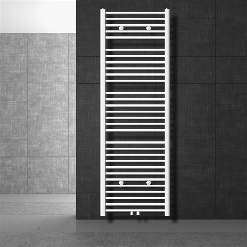 Badheizkörper Sahara 600x1800 mm Weiß gerade mit Mittelanschluss LuxeBath Badheizkörper Sahara 600x1800 mm Weiß gerade mit Mittelanschluss LuxeBath