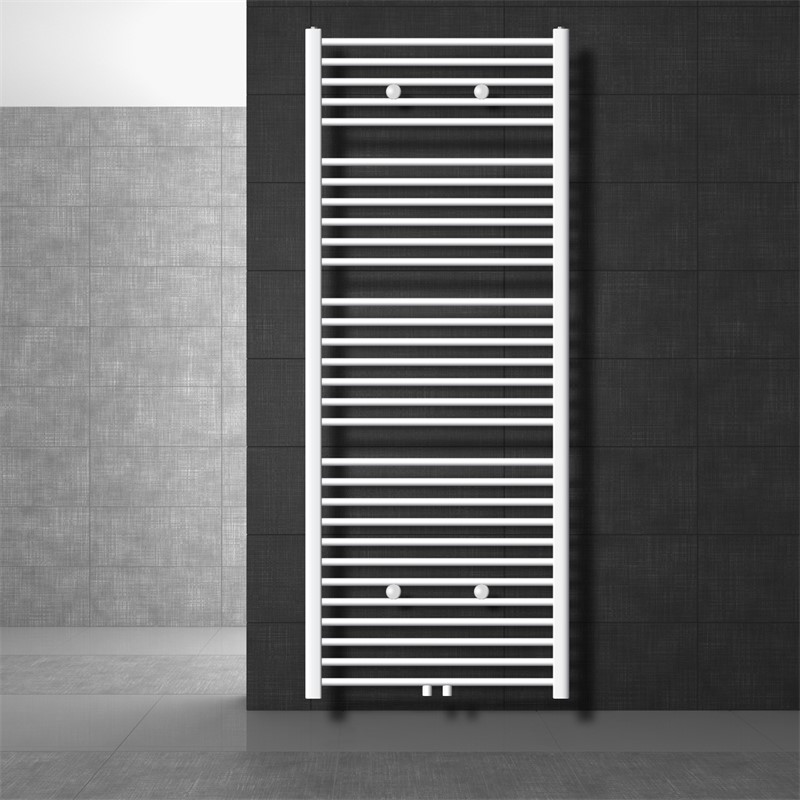 Badheizkörper Sahara 750x1800 mm Weiß gerade mit Mittelanschluss LuxeBath Badheizkörper Sahara 750x1800 mm Weiß gerade mit Mittelanschluss LuxeBath