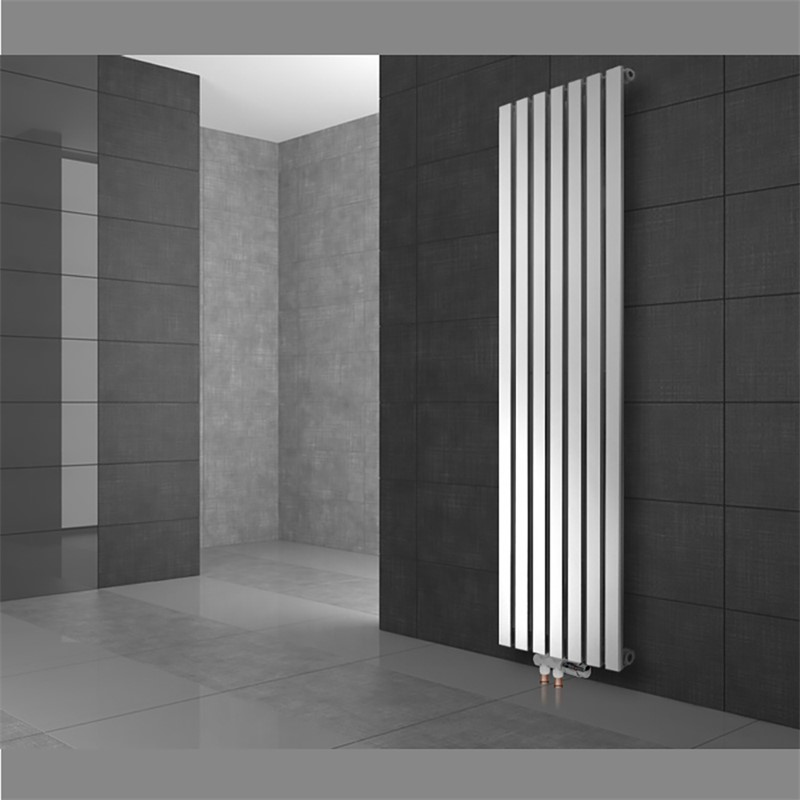 Badheizkörper Mittelanschluss 480x1800 mm Weiß mit Boden Thermostatventil LuxeBath Badheizkörper Mittelanschluss 480x1800 mm Weiß mit Boden Thermostatventil LuxeBath