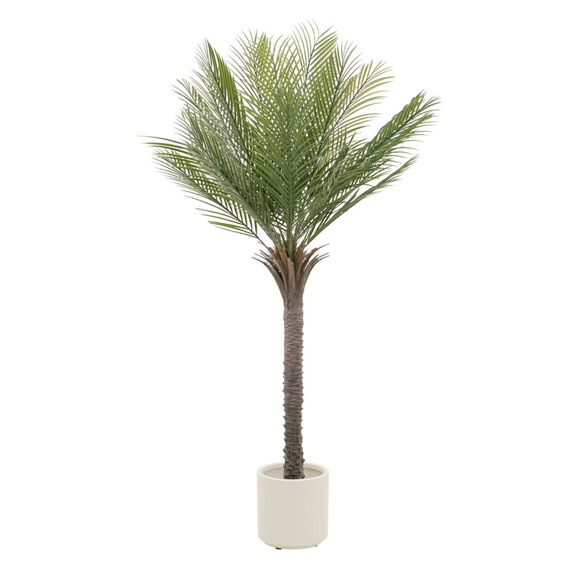 Künstliche Palme 150 cm Tropische Kunstpalme im Topf ML-Design