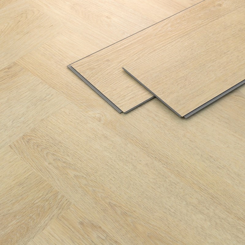 PVC Vinylboden Bodenbelag Set à 20 Dielen 4,2mm für 1,56m² mit Klick-System Fischgräte Eiche natur ML-Design PVC Vinylboden Bodenbelag Set à 20 Dielen 4,2mm für 1,56m² mit Klick-System Fischgräte Eiche natur ML-Design