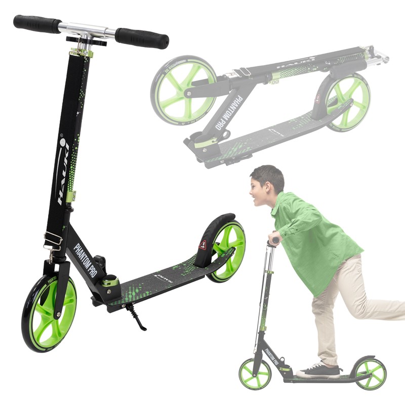 Cityroller Grün klappbar und höhenverstellbar Scooter mit XXL-Räder Hauki – Tetroller & Kickscooter Cityroller Grün klappbar und höhenverstellbar Scooter mit XXL-Räder Hauki – Tetroller & Kickscooter